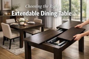 Extendable Dining Table Space-Saving & Modern Dining Furniture