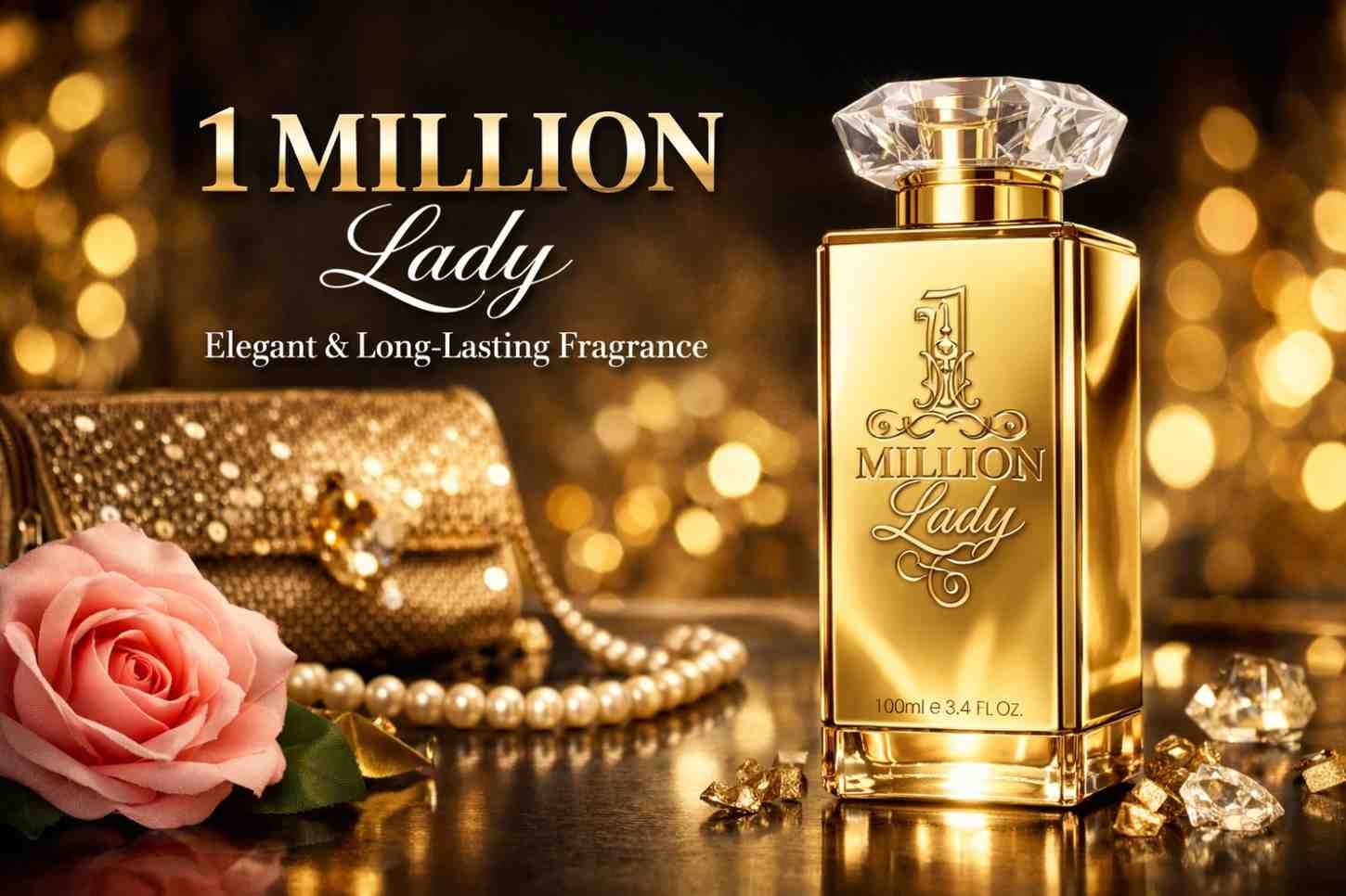 1 million lady perfume Elegant & Long-Lasting Fragrance