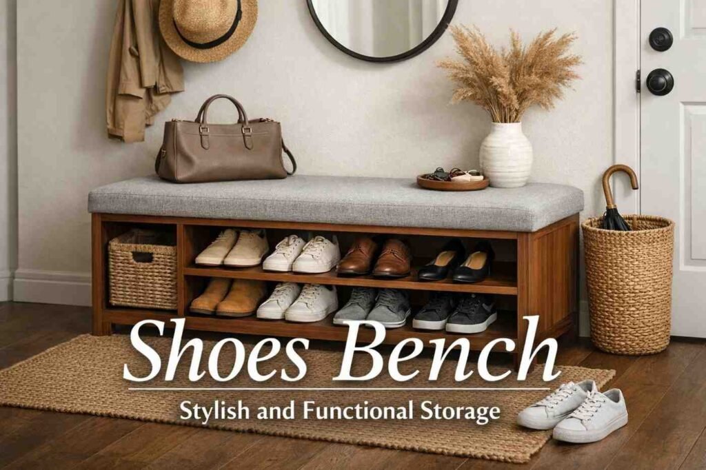 Shoes Bench Stylish and Functional Storage