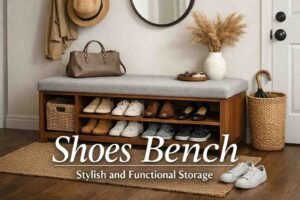 Shoes Bench Stylish and Functional Storage