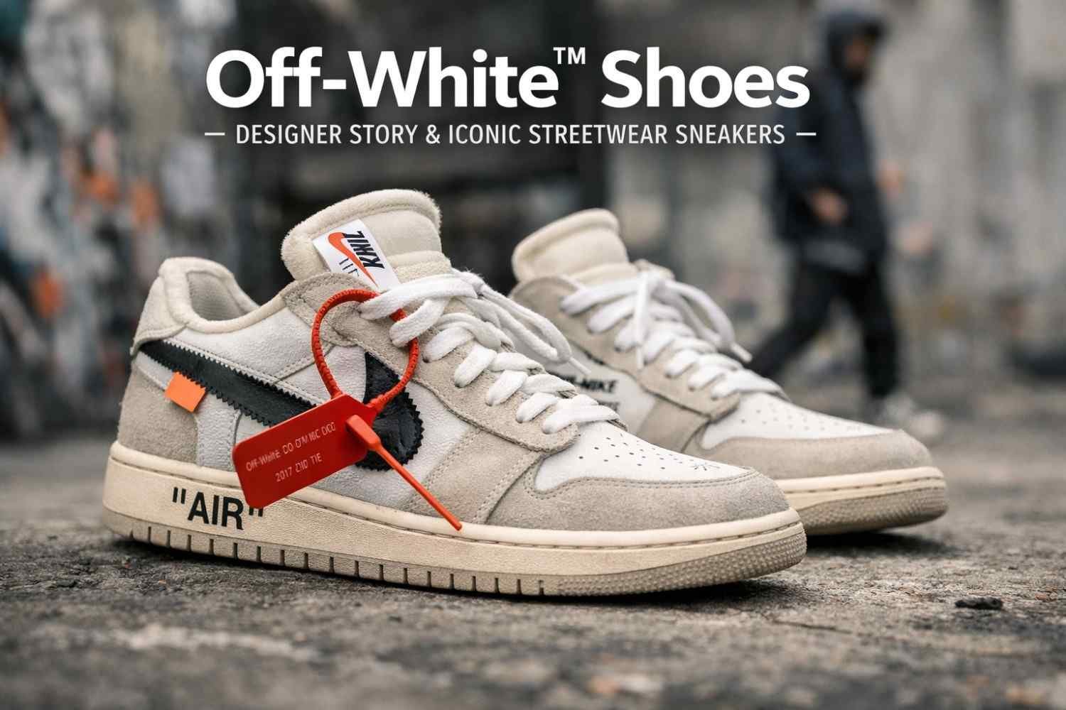 Off White Shoes Designer Story Iconic Streetwear Sneakers