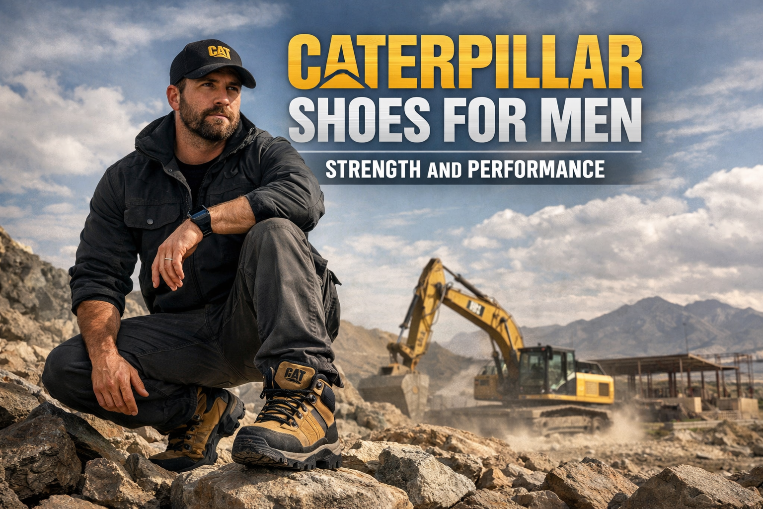 Caterpillar Shoes for Men Strength and Performance