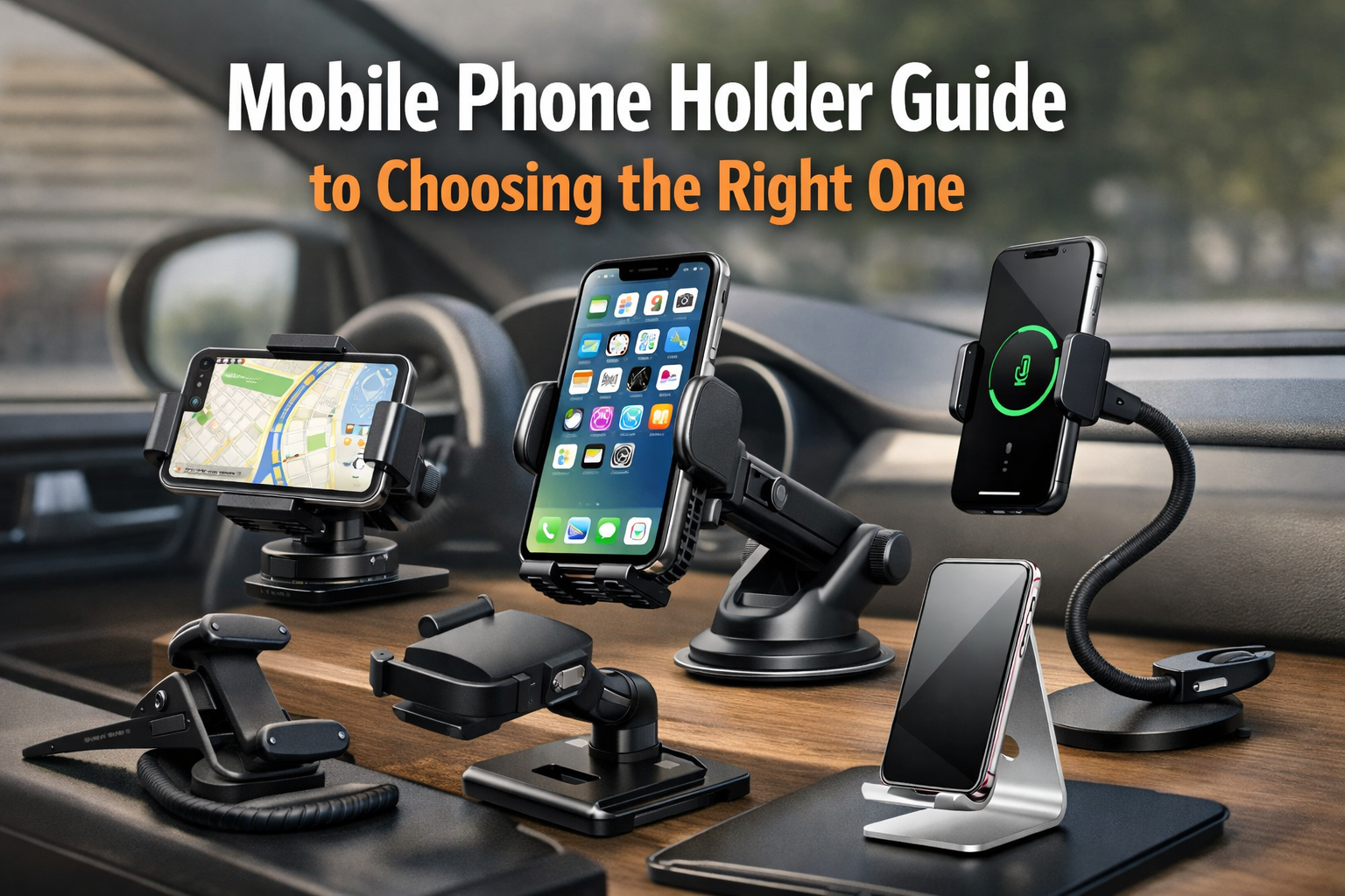 Mobile Phone Holder Guide to Choosing the Right One