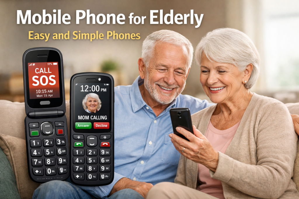 Mobile Phone for Elderly Easy and Simple Phones
