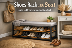 Shoes Rack with Seat Guide to Organization and Comfort